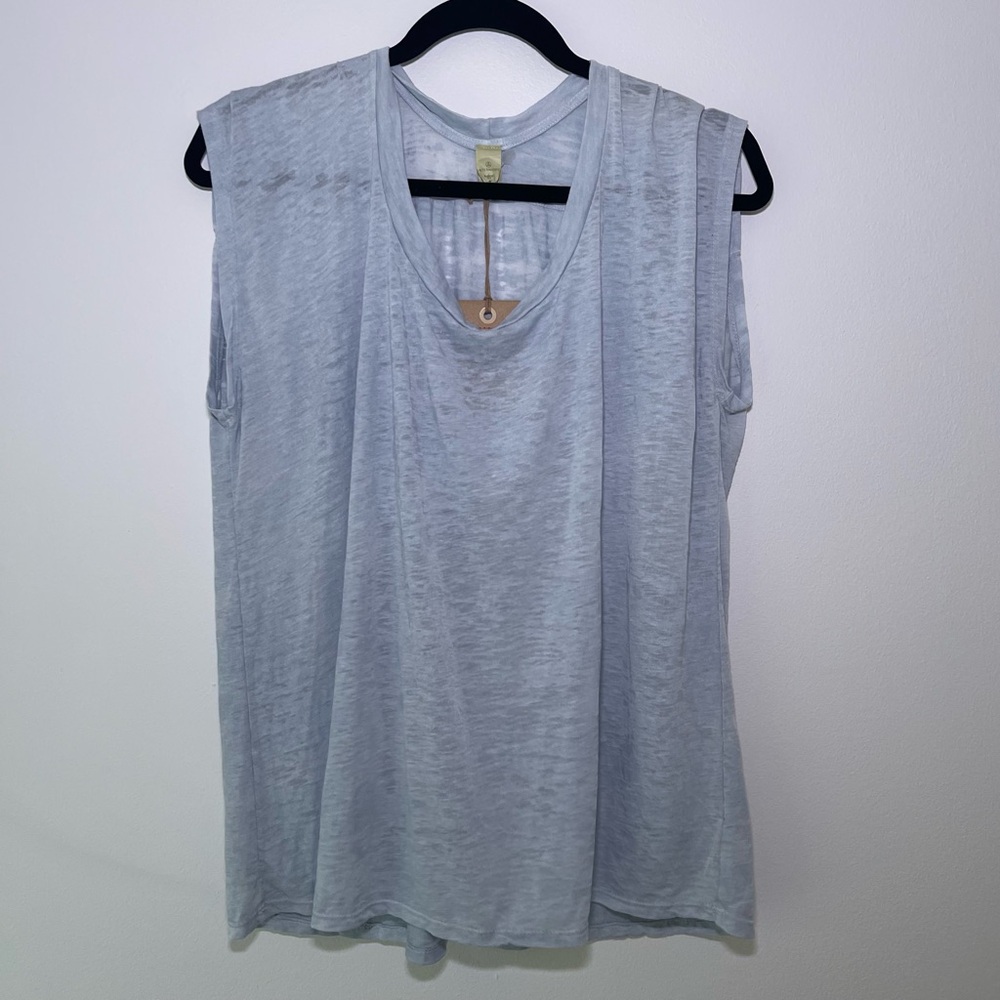 Alternative Apparel soft light blue sleeveless top NWT